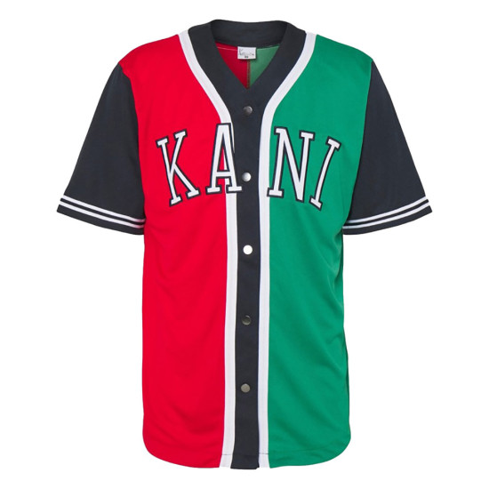 Karl Kani Ανδρικό κολεγιακό πουκάμισο College Block Baseball Shirt